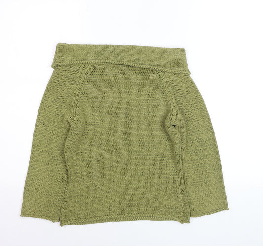 Principles Women’s Green Cowl Neck Knit Jumper Size 12