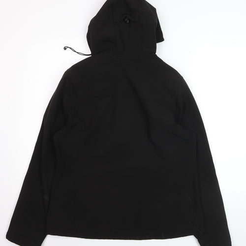 Mountain Warehouse Women's Black Softshell Hooded Jacket UK 14