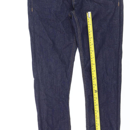 Lee Cooper Women's Blue Skinny Jeans Size 10 Mid Rise Denim