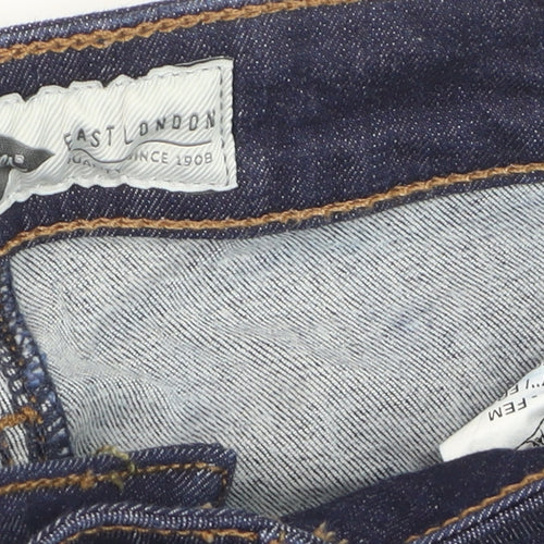 Lee Cooper Women's Blue Skinny Jeans Size 10 Mid Rise Denim