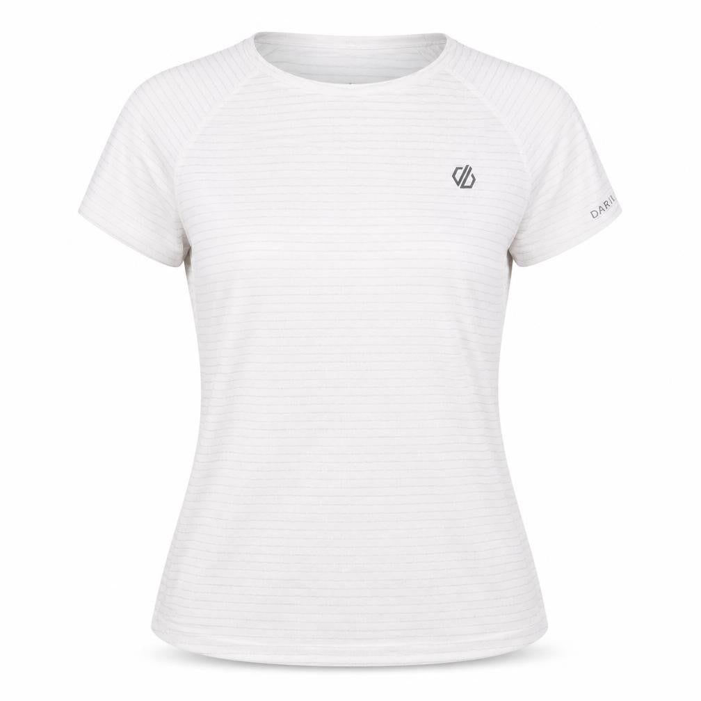 Dare 2b Womens White Short Sleeve Active T-Shirt Size 8