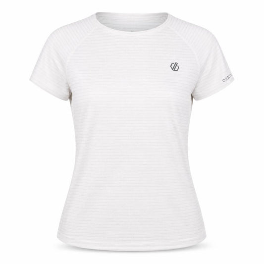 Dare 2b Womens White Short Sleeve Active T-Shirt Size 8