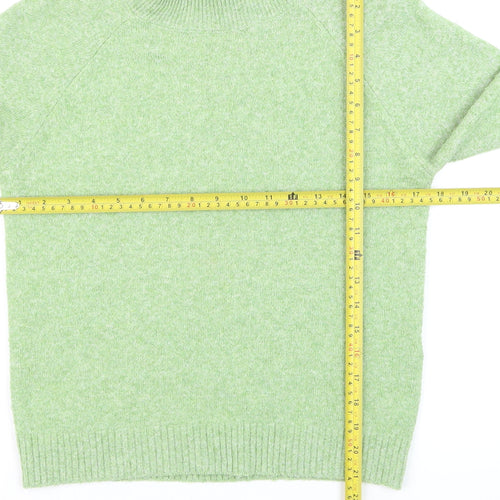 Vero Moda Women Green XS Crew Neck Long Sleeve Knit Jumper