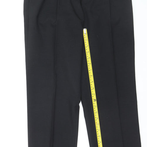Cedarwood State Womens Black Straight Leg Trousers Size L