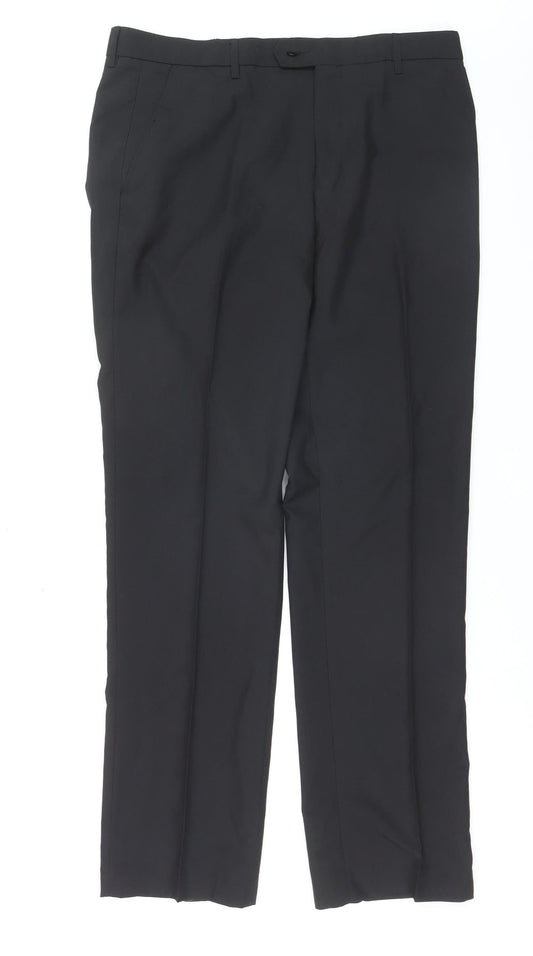 St. Bernard Women’s Black Dress Pants Size 14 Regular Fit
