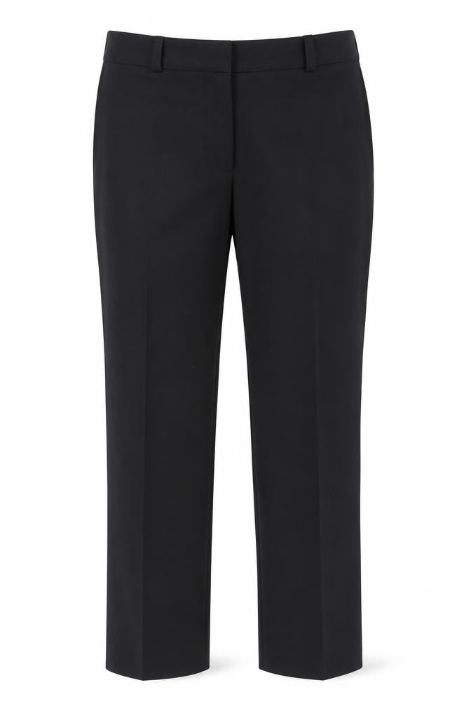 Wood State Women's Black Pleated Work Trousers Size L 32W 29L