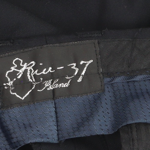 River Island Men’s Black 32R Straight Trousers