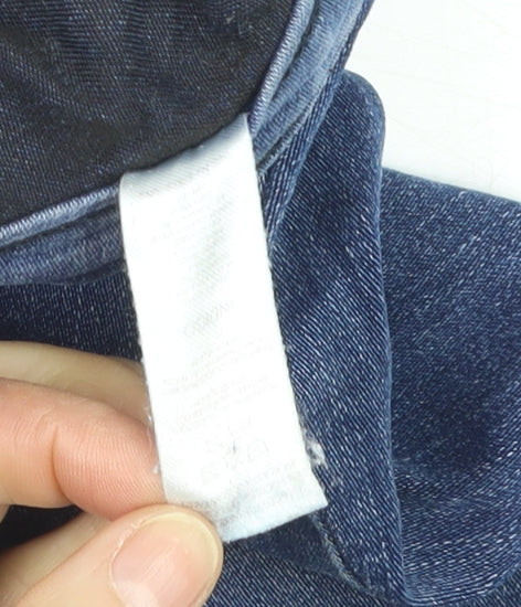 Gallery Womens Blue Slim Fit Mid Rise Skinny Jeans Size 12