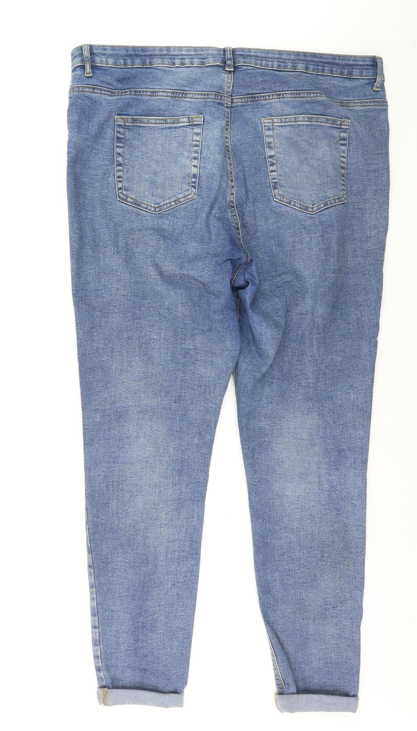 Denim Co. Women Blue Size 20 Plus Stretch Skinny Jeans