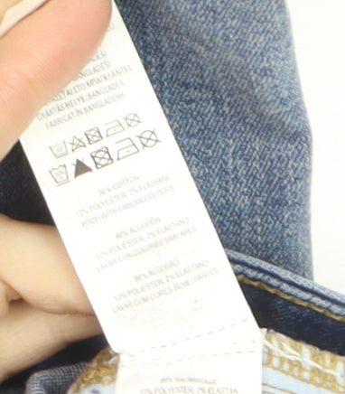 Denim Co. Women Blue Size 20 Plus Stretch Skinny Jeans