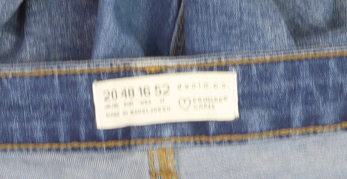 Denim Co. Women Blue Size 20 Plus Stretch Skinny Jeans