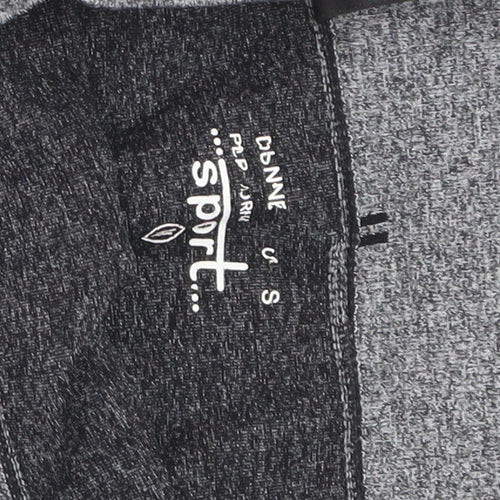 Sport Womens Grey Seamless Activewear Leggings Size S
