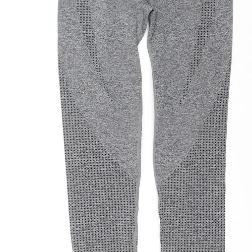 Dunnes Stores Womens Grey Seamless Performance Leggings M