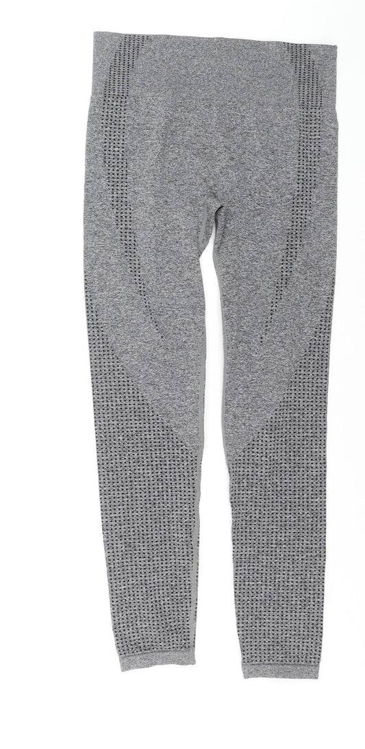 Dunnes Stores Womens Grey Seamless Performance Leggings M