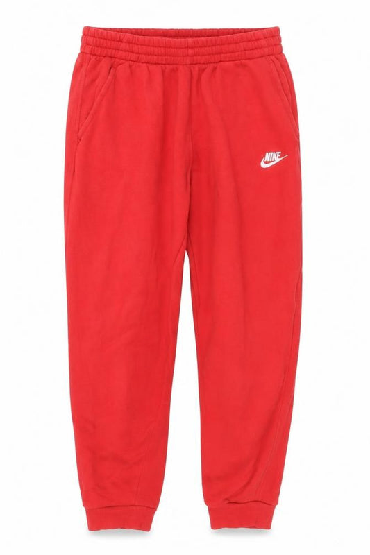 Nike Womens Red XL Jogger Sweatpants Elastic Waist Fleece Lined