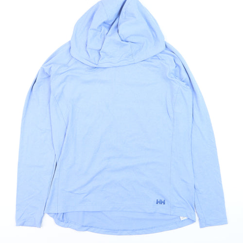 Helly Hansen Men's Blue Pullover Hoodie L Lightweight Outdoor