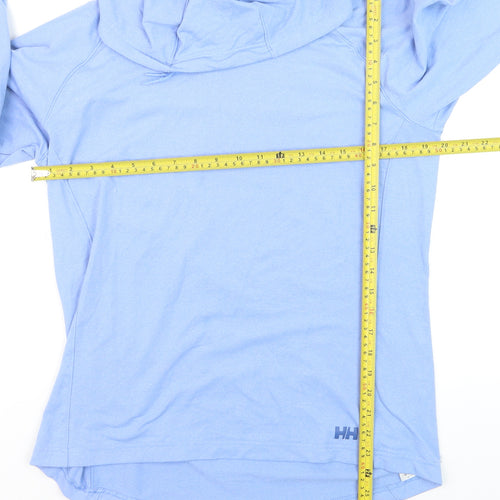 Helly Hansen Men's Blue Pullover Hoodie L Lightweight Outdoor