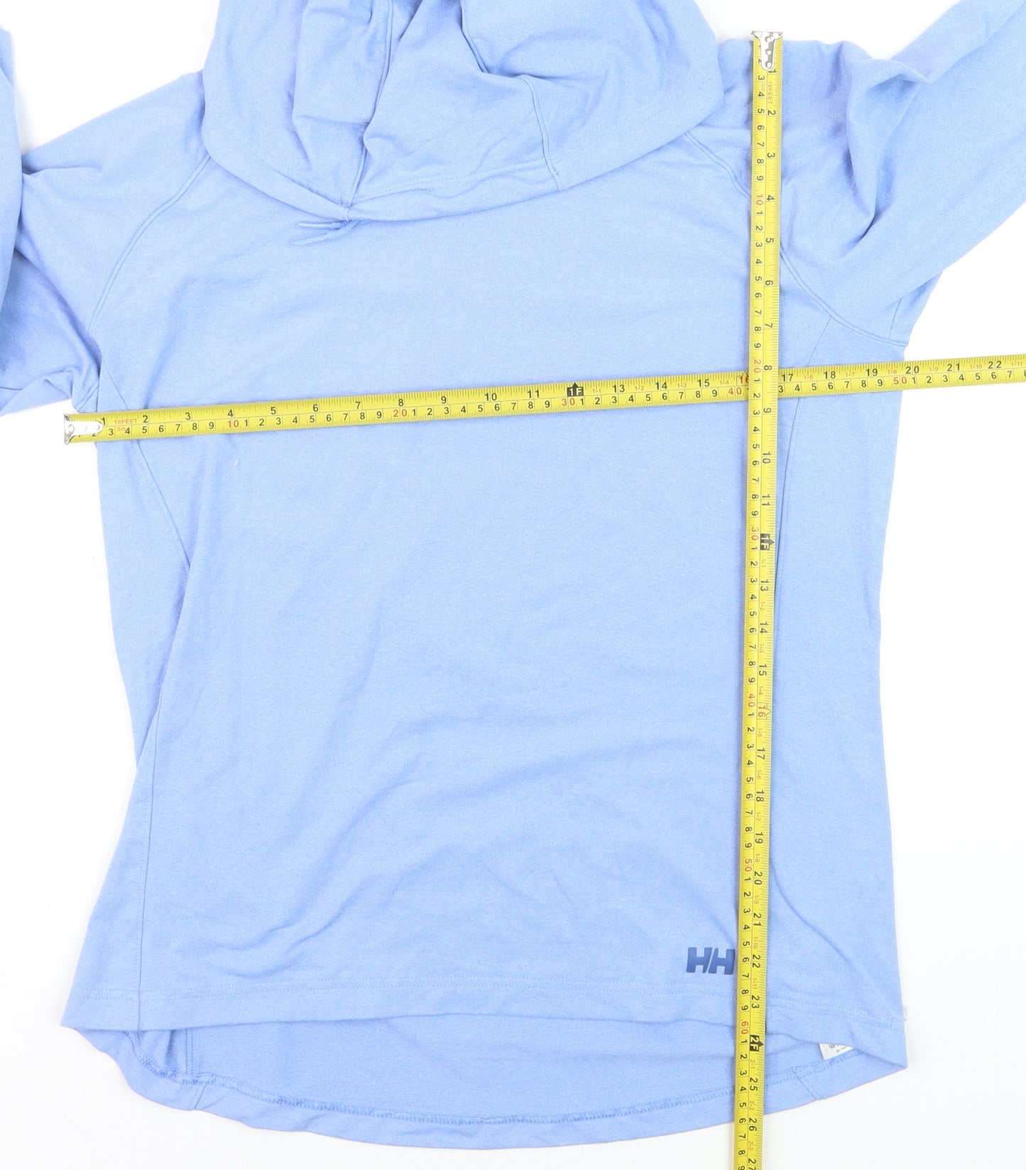 Helly Hansen Men's Blue Pullover Hoodie L Lightweight Outdoor