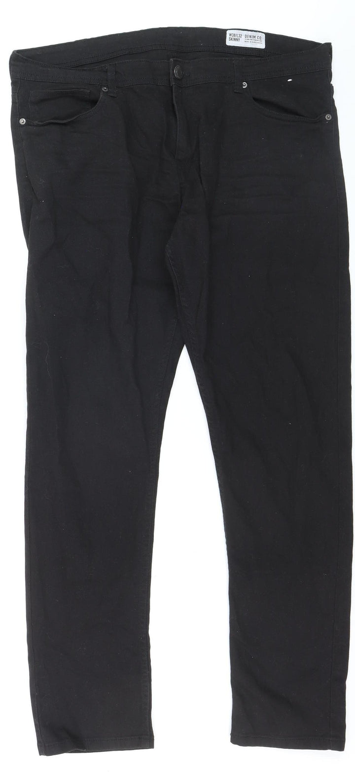 Denim Co. Women's Black Skinny Jeans Size 20 W38 L32 Stretch Fit