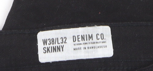Denim Co. Women's Black Skinny Jeans Size 20 W38 L32 Stretch Fit