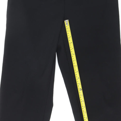 Savida Women’s Black Trousers Size 14 Polyester Blend Dress Pants