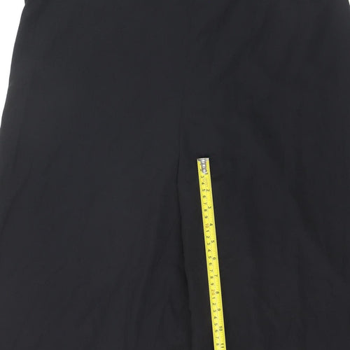 Boohoo Women’s Black Wide-Leg Sleeveless Jumpsuit Size 10