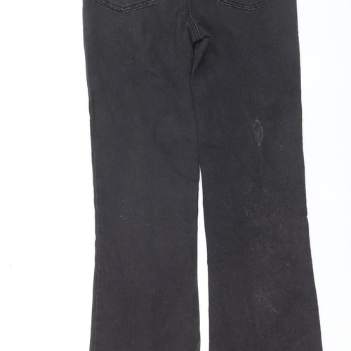 Beloved Women Black High Rise Flared Denim Jeans Size 8