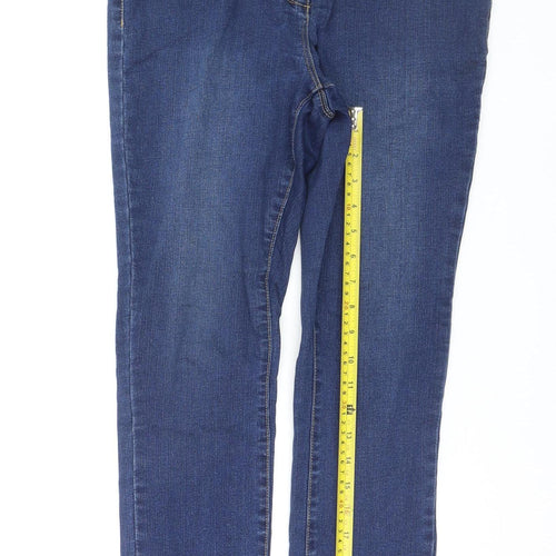 Next Womens Blue Jegging Jeans Size 12 Slim Fit Denim