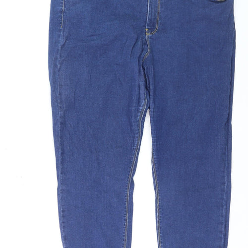 ASOS Women’s Blue Skinny Denim Jeans Size 20 L30 Stretch Cotton
