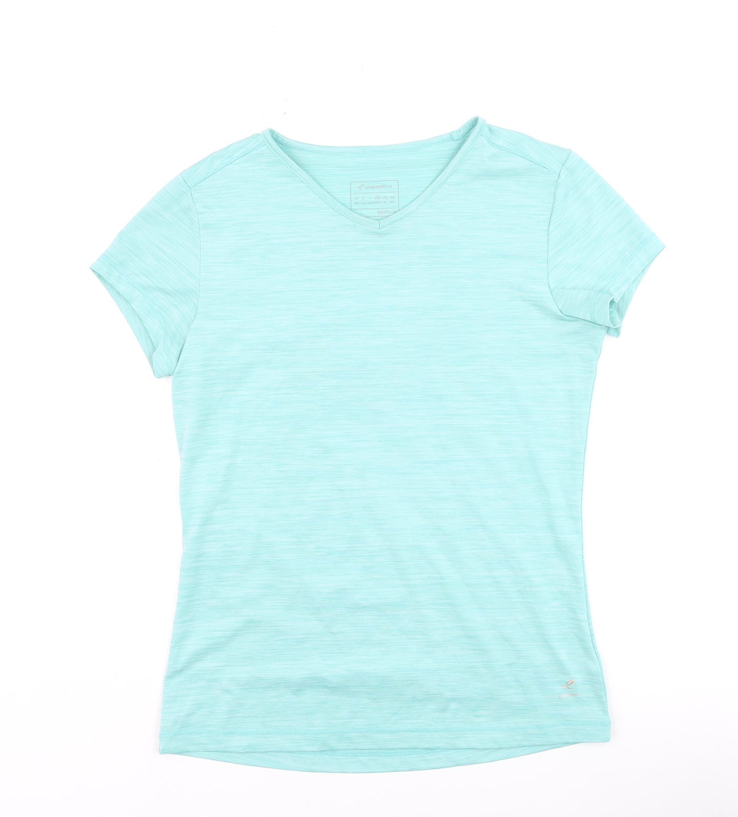 Energetics Women's Blue V-Neck Quick Dry T-Shirt Size S