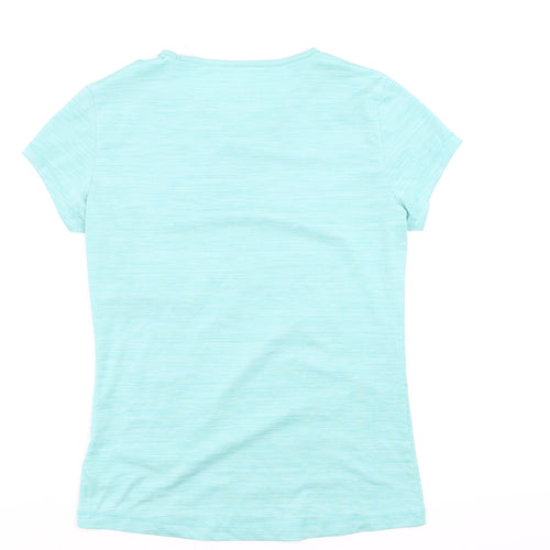 Energetics Women's Blue V-Neck Quick Dry T-Shirt Size S