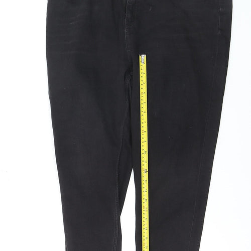 Marks and Spencer Women Black Size 20 Short Skinny Jeans