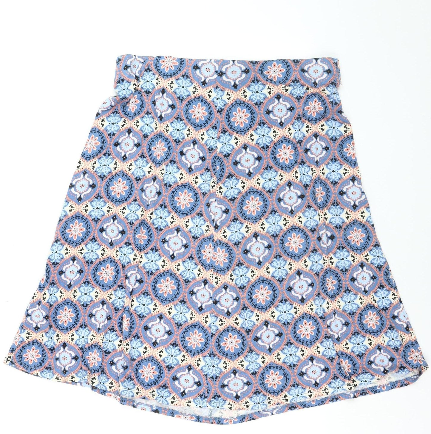 Marks and Spencer Women’s Multicoloured A-Line Jersey Skirt Size 14