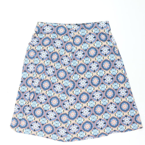Marks and Spencer Women’s Multicoloured A-Line Jersey Skirt Size 14