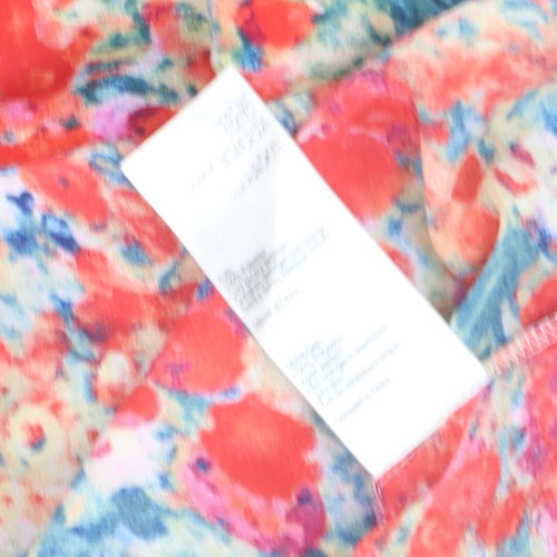 Oasis Womens Multicoloured Floral Camisole Top Size 10