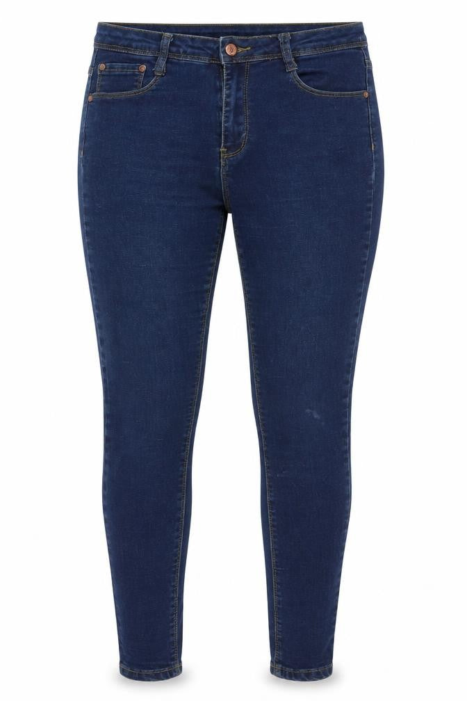 Daysie Women’s Blue Skinny Fit Mid Rise Stretch Denim Jeans Size 12