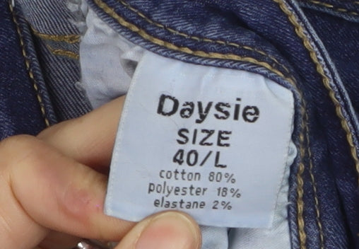 Daysie Women’s Blue Skinny Fit Mid Rise Stretch Denim Jeans Size 12