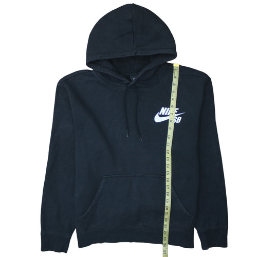 Nike SB Men's Black Pullover Hoodie L Regular Fit Skateboarding Style