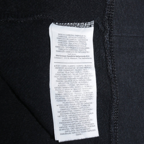 Nike SB Men's Black Pullover Hoodie L Regular Fit Skateboarding Style
