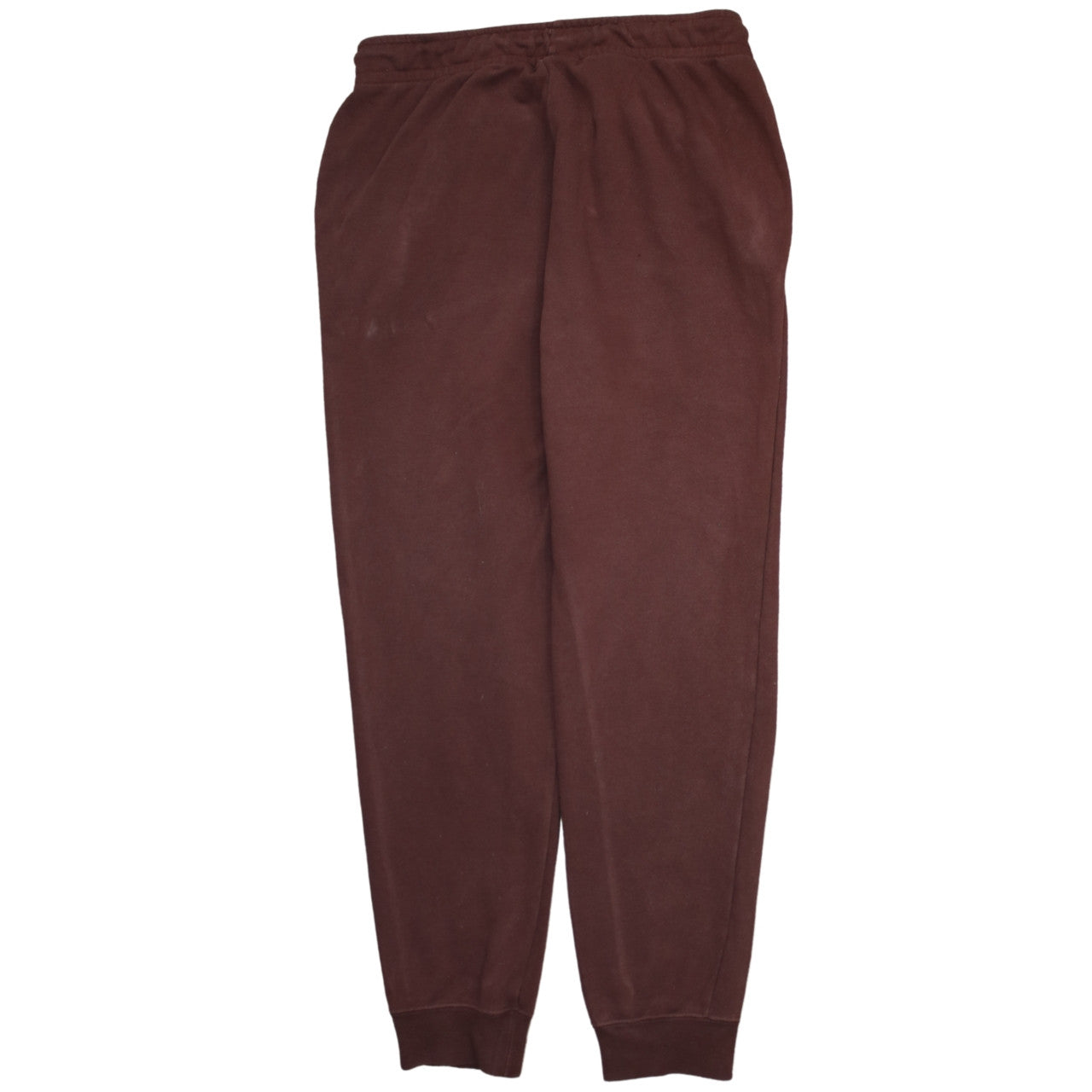 Nike Men Brown Jogger Sweatpants M Regular Fleece Tapered Fit