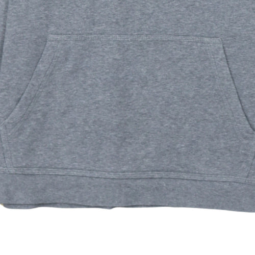 Nike Boys Grey Pullover Fleece Hoodie L 147-158cm Hooded Sweatshirt