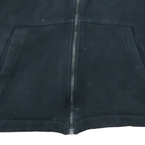 Nike Men's Black Full Zip Hoodie Jacket Size L Regular Fleece