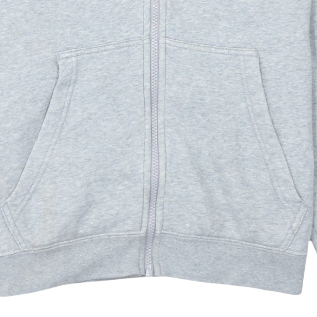 Nike Men's Grey Full Zip Hoodie Size Small Regular Fit