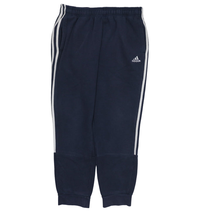 Adidas Men Blue Jogger Trousers Size M Regular Fit
