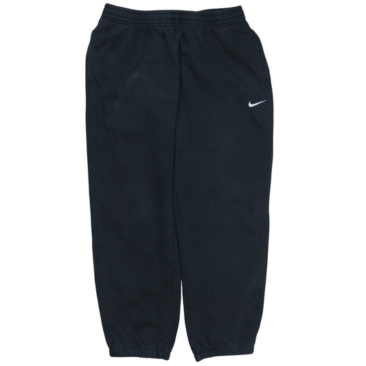 Nike Men's Black Fleece Jogger Trousers XL Regular Fit