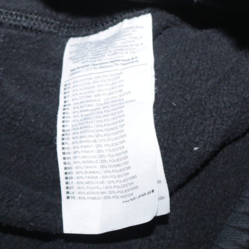 Nike Men's Black Fleece Jogger Trousers XL Regular Fit