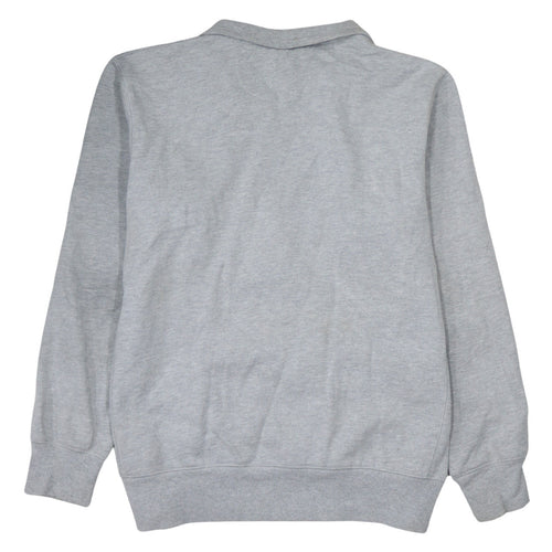 Reebok Men's Grey XL Full Zip Fleece Track Jacket