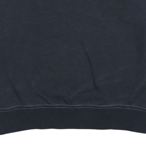 Champion Men's Black Large Pullover Logo Sweatshirt