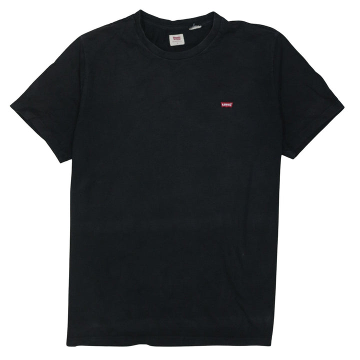 Levi's Men's Black Crew Neck Cotton Short Sleeve T-Shirt Size L