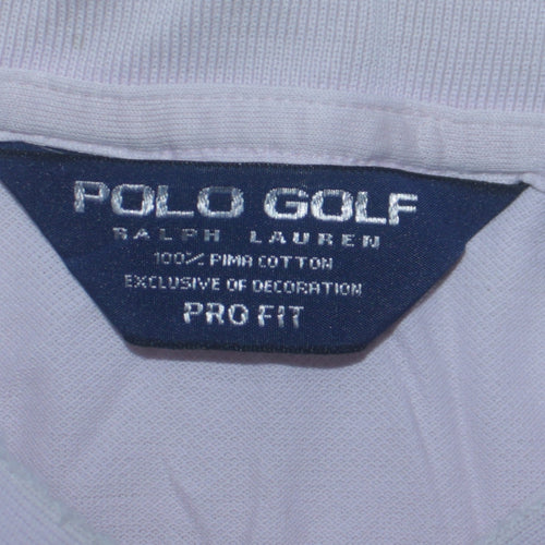 Ralph Lauren Polo Golf Men’s Pink Long Sleeve Cotton Polo XXL Pro Fit